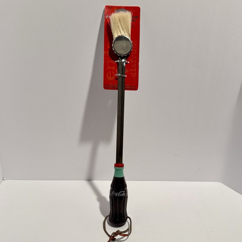 Vintage Coca Cola BBQ Basting Brush - Coke Bottle Handle 90s Collectible